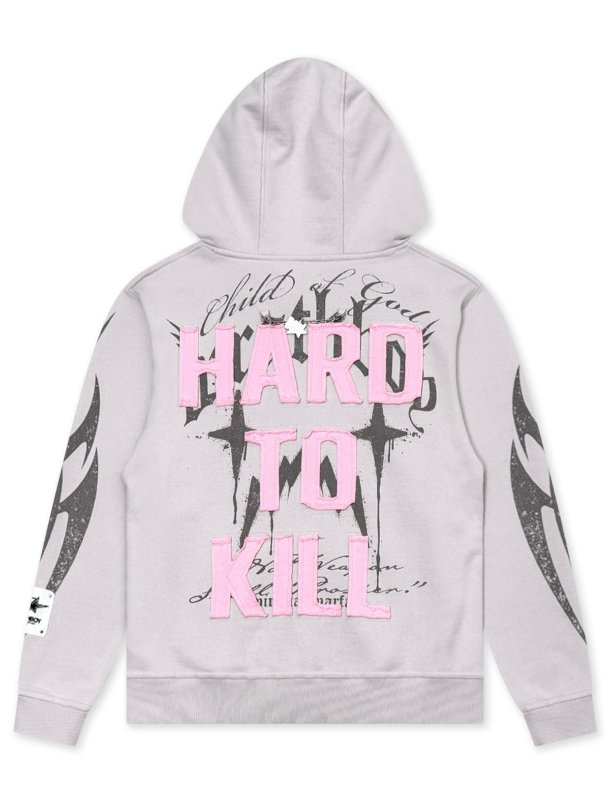Wrathboy Hard to Kill Hoodie - Pink