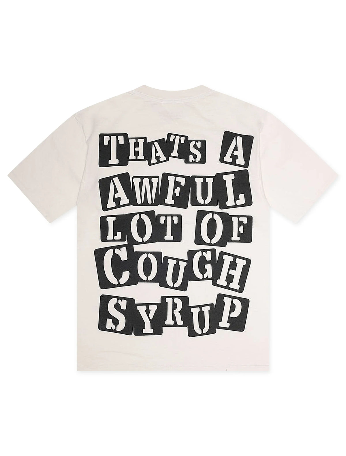 ALOCS Skeleton Scrapbook Tee - Cream