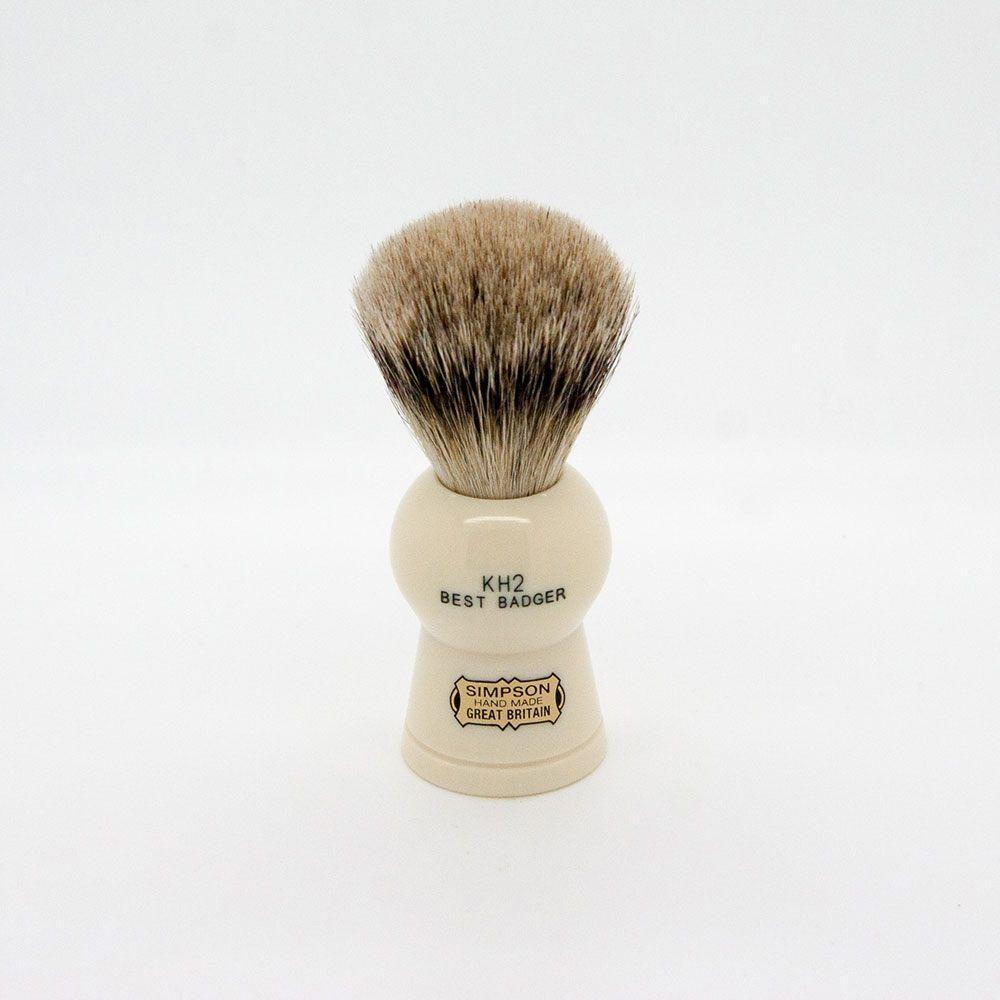 Simpsons Keyhole Kh2 Best Badger Hair Shaving Brush Medium