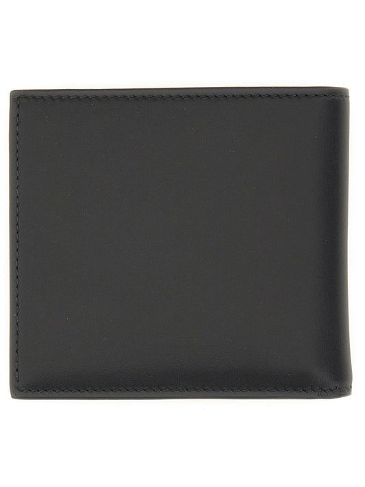 Alexander Mcqueen Men Bifold Wallet With Logo