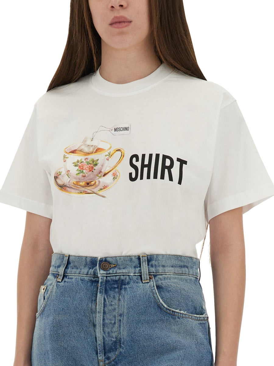 Moschino Women T-Shirt With Print