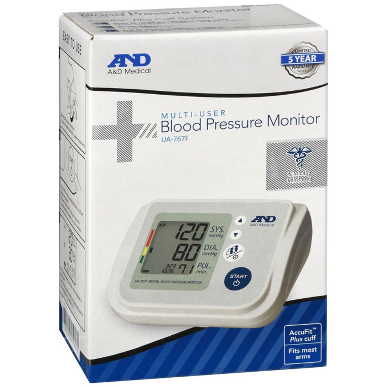 A&D Digital Blood Pressure Monitor