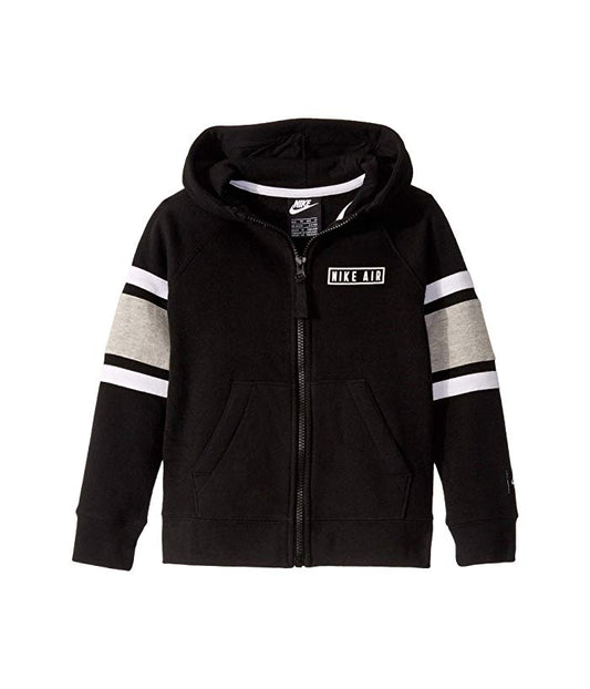 Nike Air Boys Hoodie Sweatshirt Sportswear Full Zip Jacket, 4XS