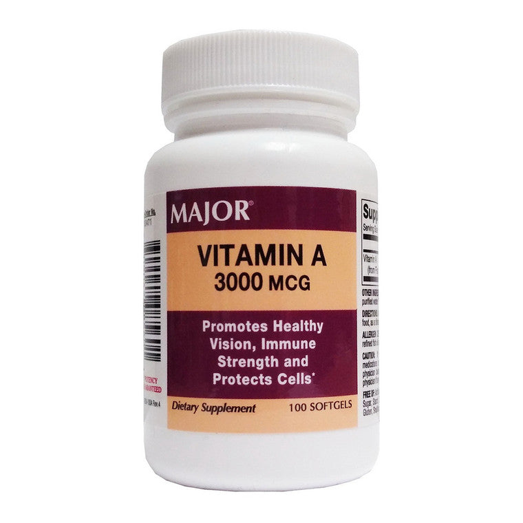 Vitamin A Soluble Capsule 10Mu 100Ct