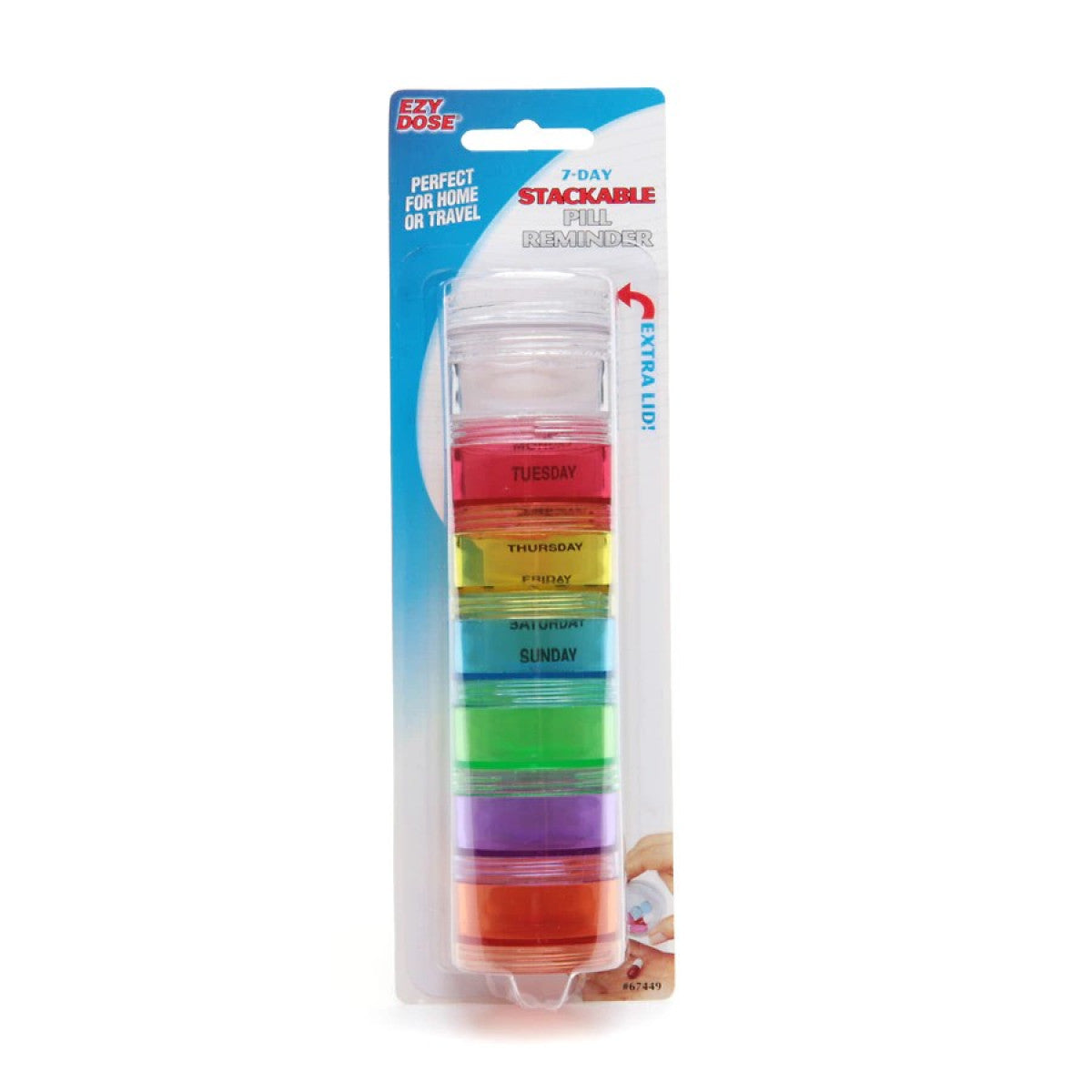 Ezy Dose 7 Day Stackable Pill Reminder