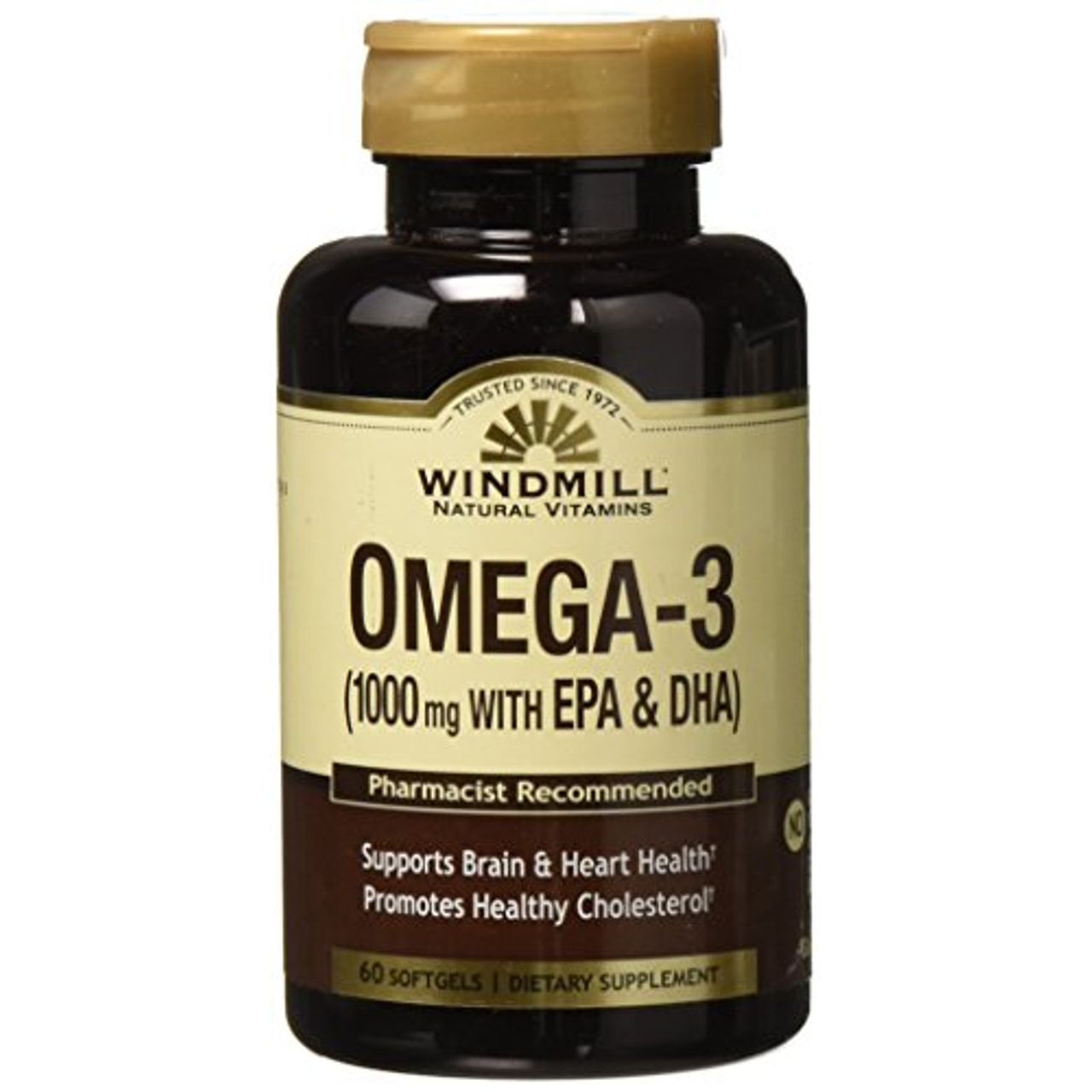 Windmill Natural Omega III Epadha Softgels 60Ct