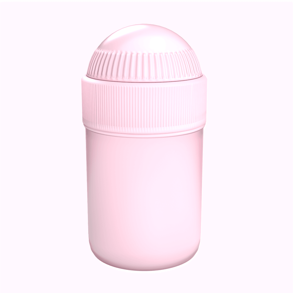 SAMIX Compounding Jar, 30 mL, Pink with Matching Pink Lid (Dispensing Pack of 10)