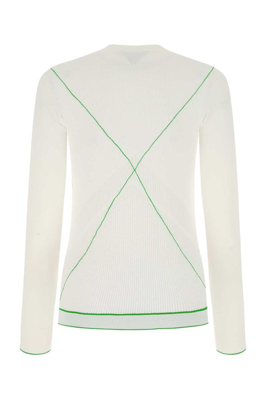 Bottega Veneta Women White Viscose Blend Sweater