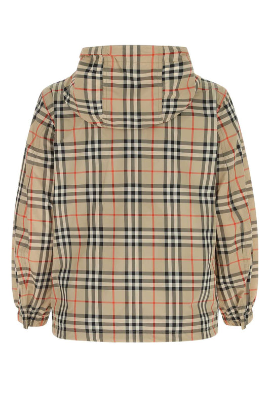 Burberry Women Embroidered Polyester Windbreaker