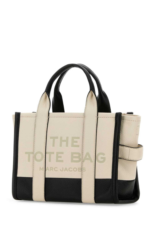 Marc Jacobs Women Two-Tone Leather Small The Tote Bag Handbag