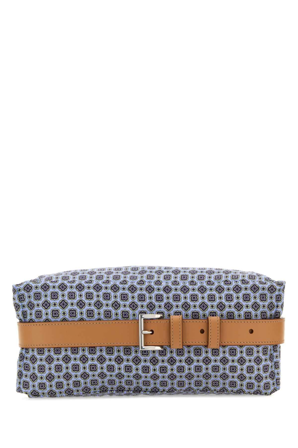 Prada Men Printed Re-Nylon Belt Bag