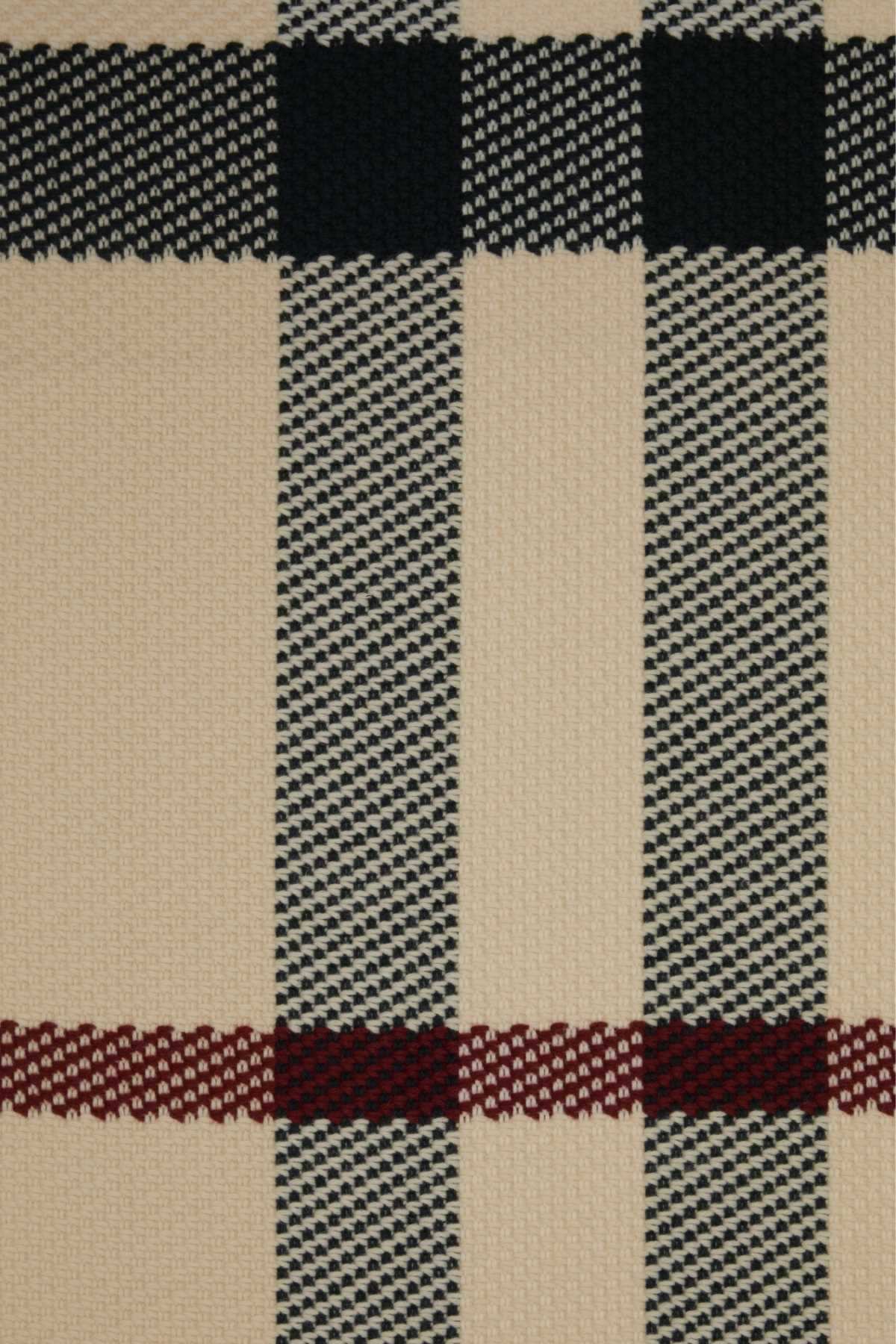 Burberry Women Embroidered Wool Scarf