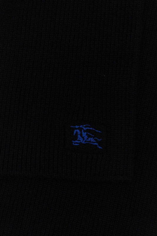 Burberry Women Black Cashmere Scarf