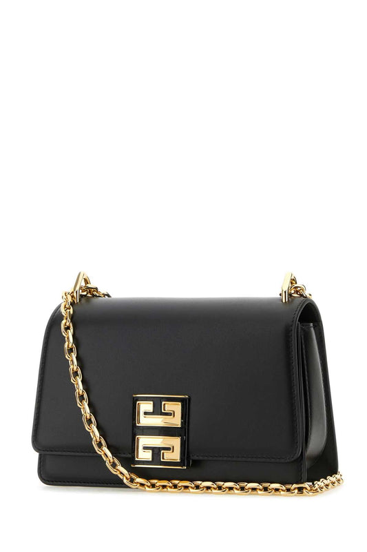 Givenchy Women Black Leather Small 4G Shoulder Bag