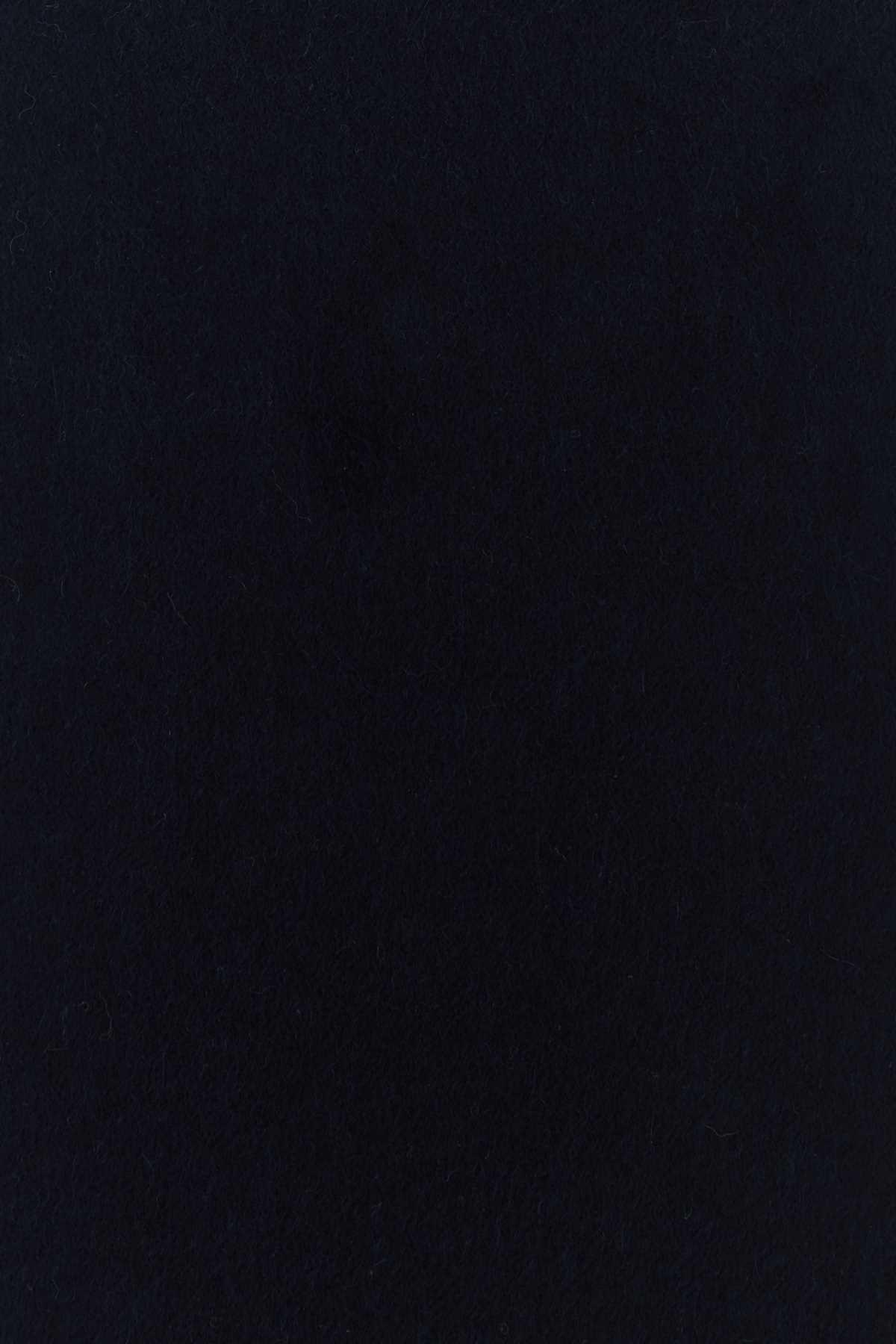 Prada Women Midnight Blue Cashmere Scarf