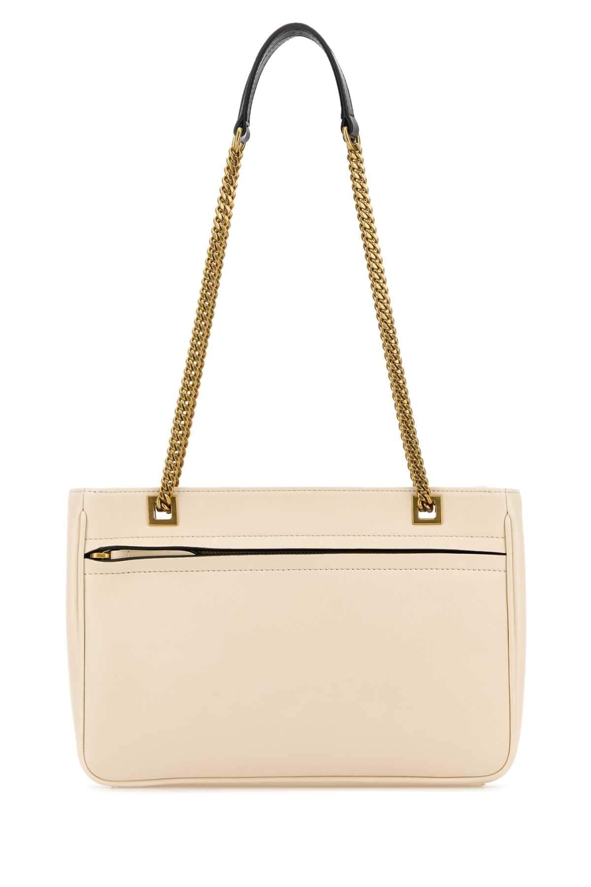 Valentino Garavani Women Ivory Nappa Leather Small Viva Superstar Shoulder