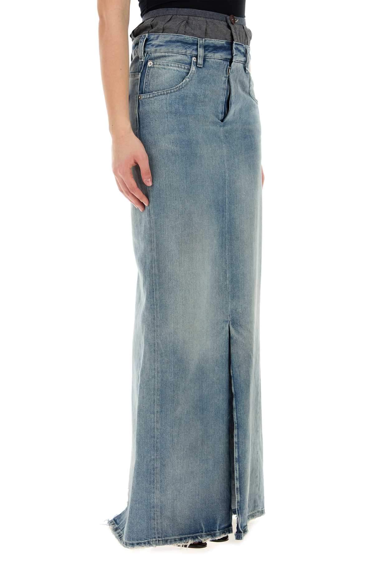 Maison Margiela Women Denim Skirt
