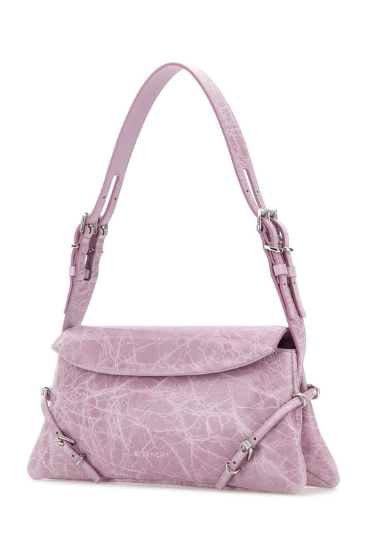 Givenchy Women Lilac Leather P’Tit Voyou Shoulder Bag