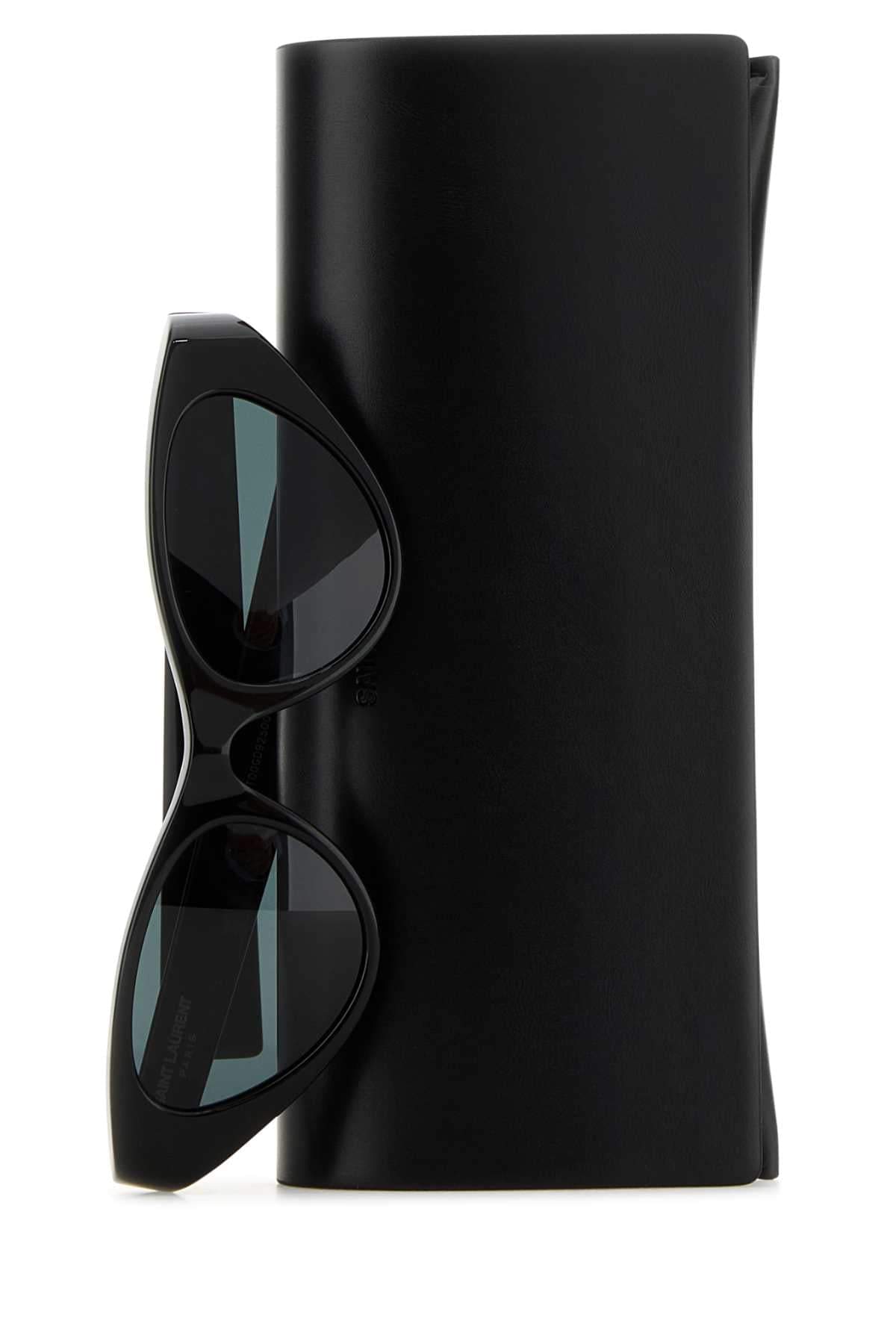 Saint Laurent Women Black Acetate Sl M144 Sunglasses