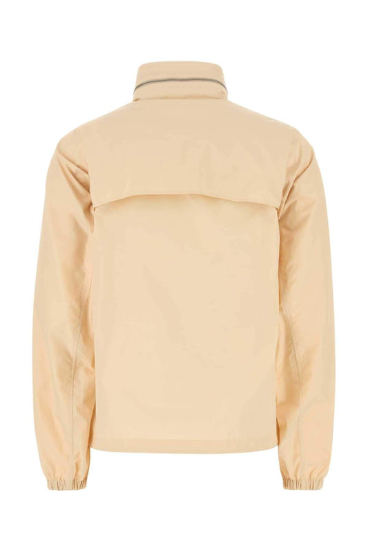Burberry Women Skin Pink Nylon Blend Windbreaker