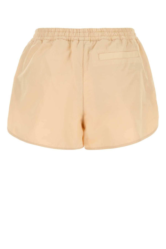 Burberry Women Skin Pink Nylon Blend Shorts
