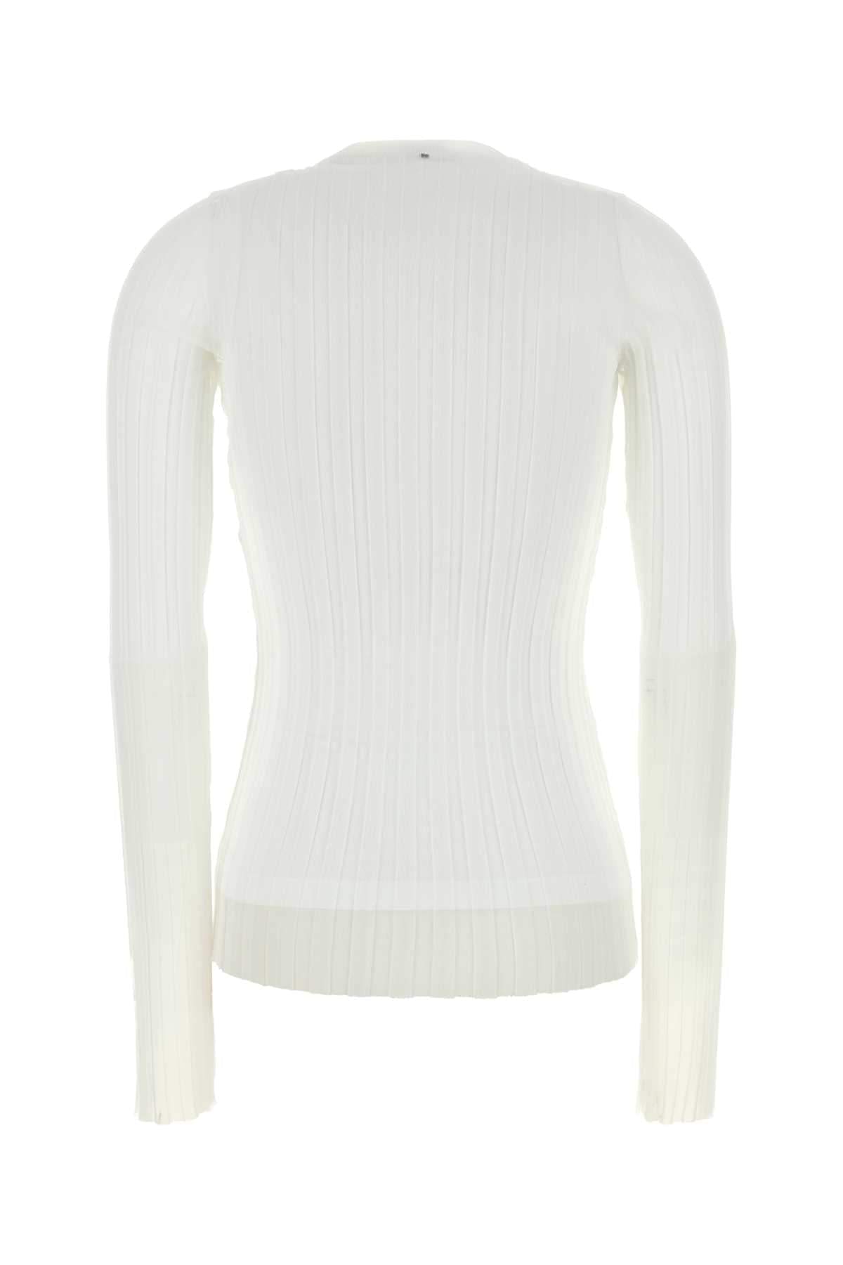Sportmax Women White Organza Acino1234 Top