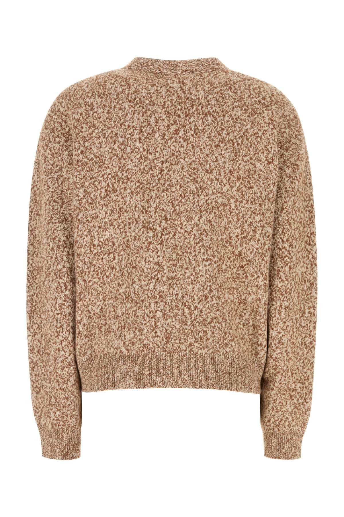 Versace Women Two-Tone Wool Blend Cardigan