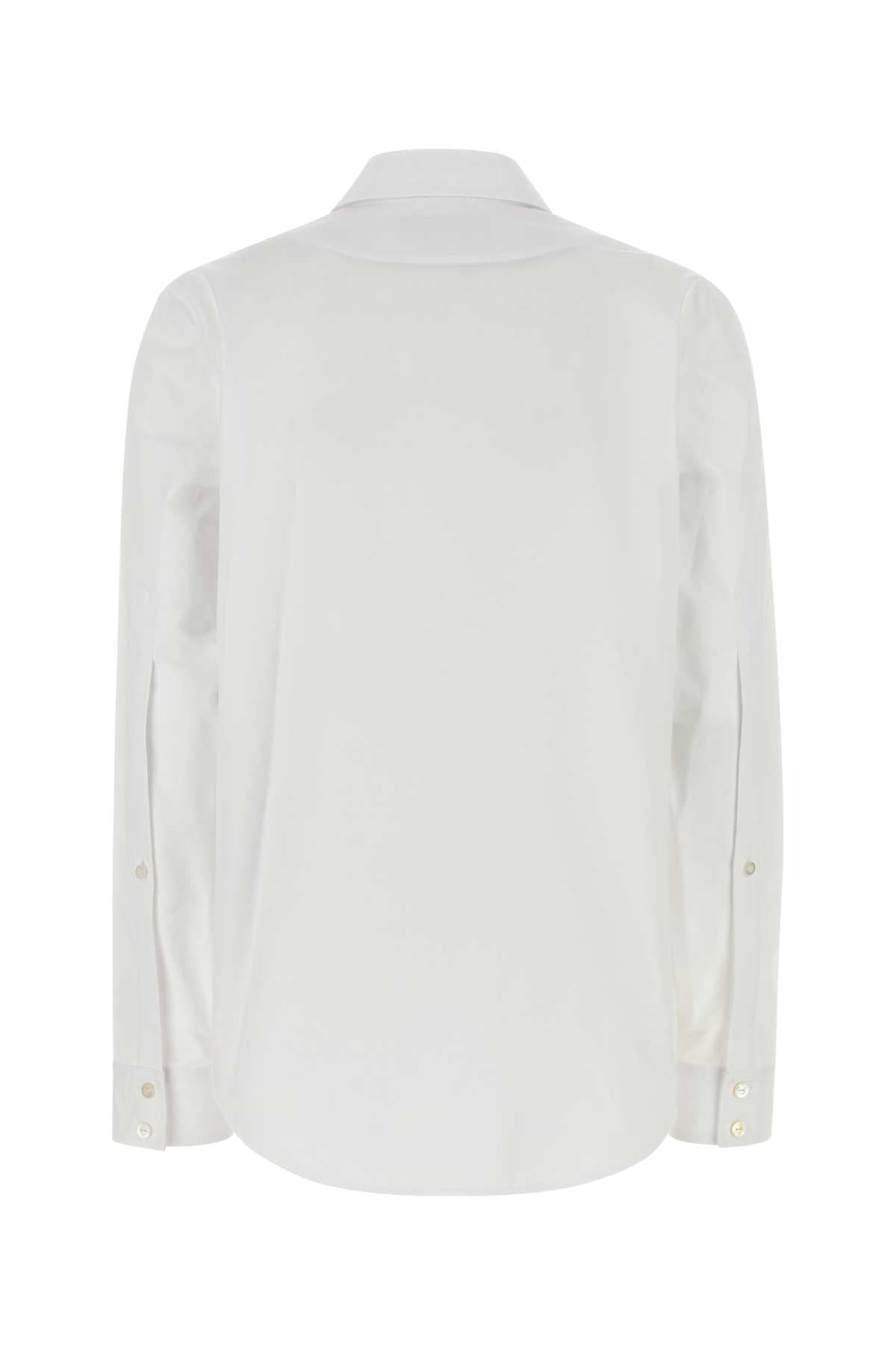 Gucci Women White Poplin Shirt