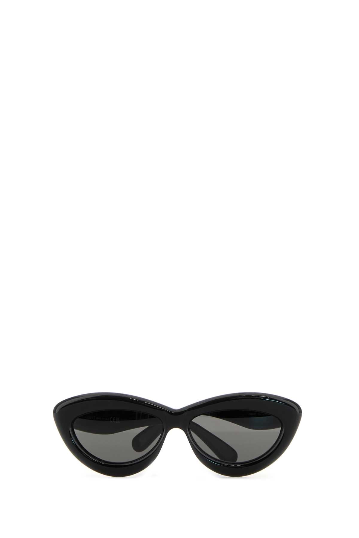 Loewe Unisex Black Acetate Sunglasses
