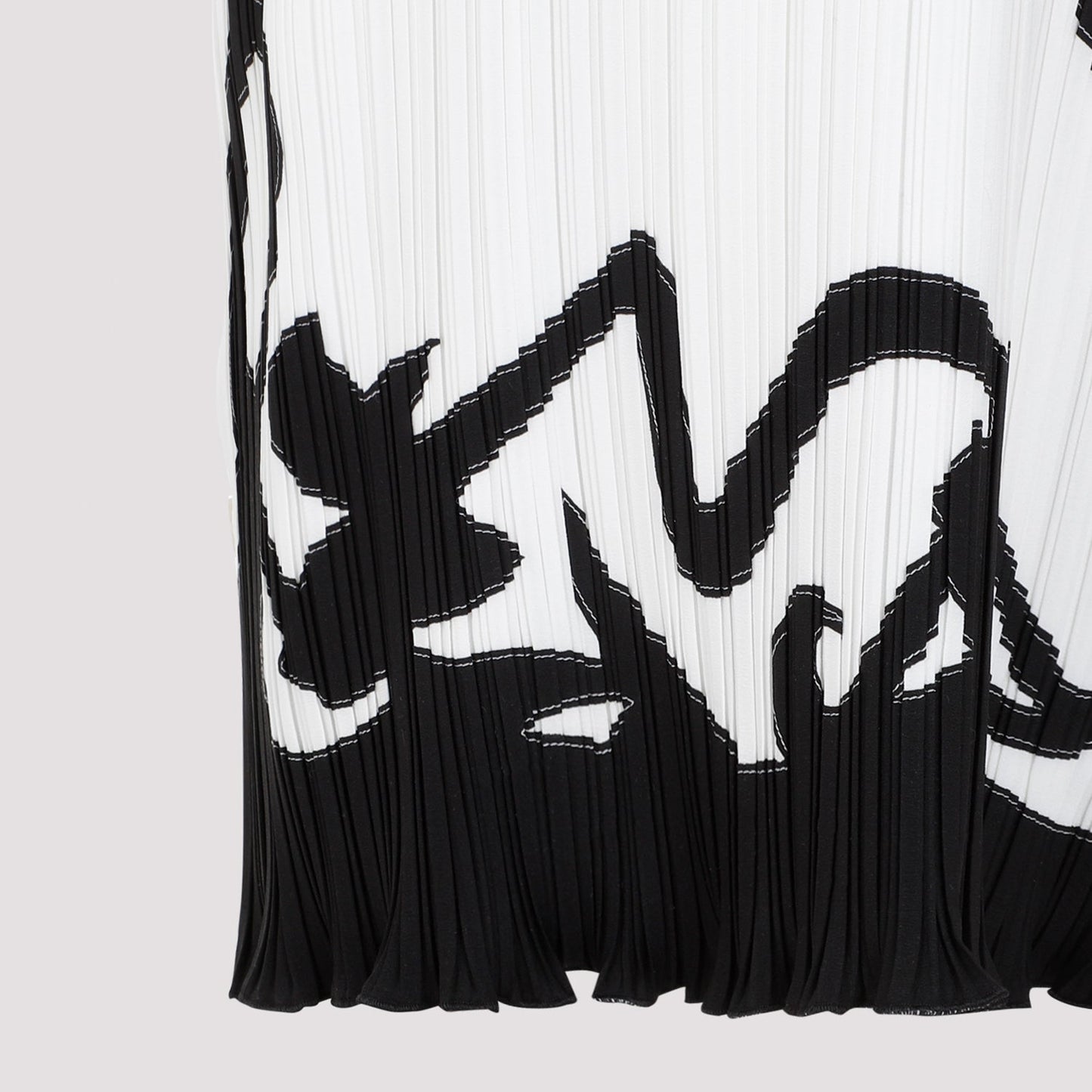 Lanvin Sleeveless Pleated Midi Dress Women