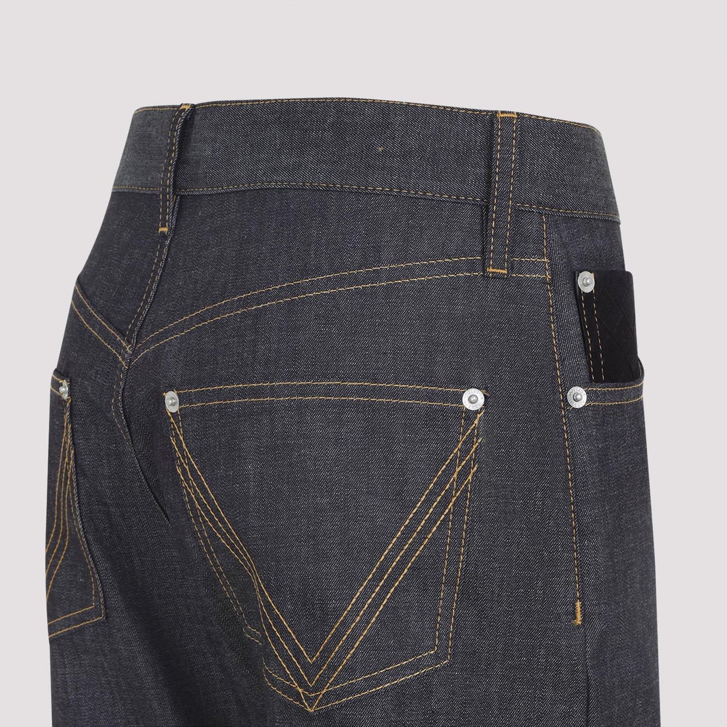 Bottega Veneta Intrecciato Pocket Jeans Women