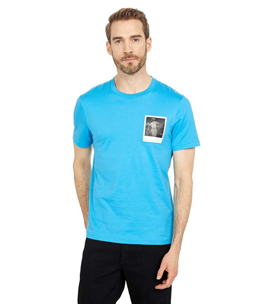 Lacoste Menâs Lacoste X Polaroid Breathable Thermosensitive Badge T-Shirt – XL