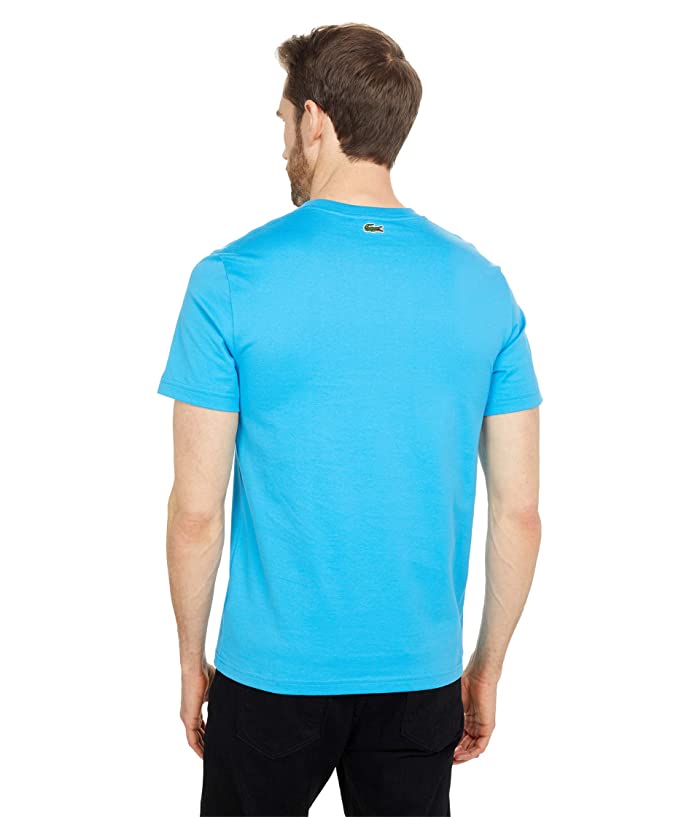 Lacoste Menâs Lacoste X Polaroid Breathable Thermosensitive Badge T-Shirt – XL