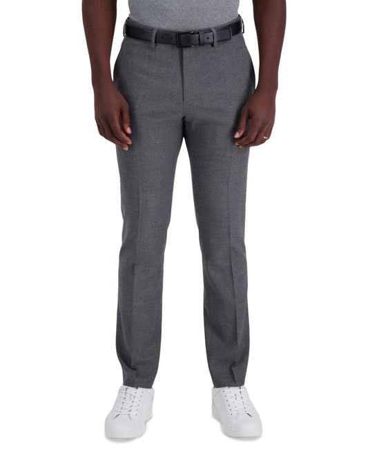 Kenneth Cole Reaction Men’s Slim-Fit Windowpane Stretch Dress Pants