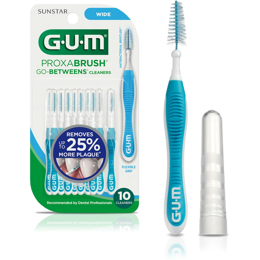 GUM Proxabrush Go Between Cleaners Wide 10Ct