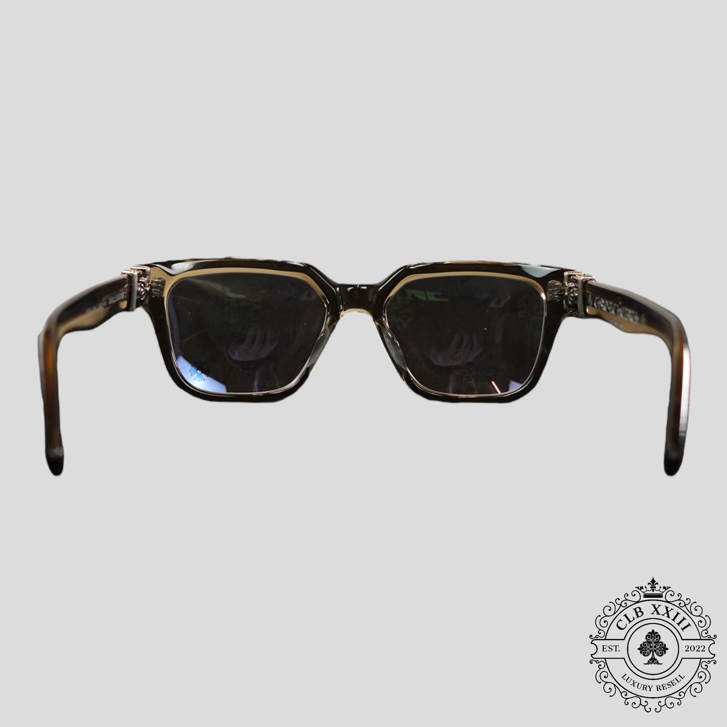 Chrome Hearts Vagillionaire II Glasses in Olive