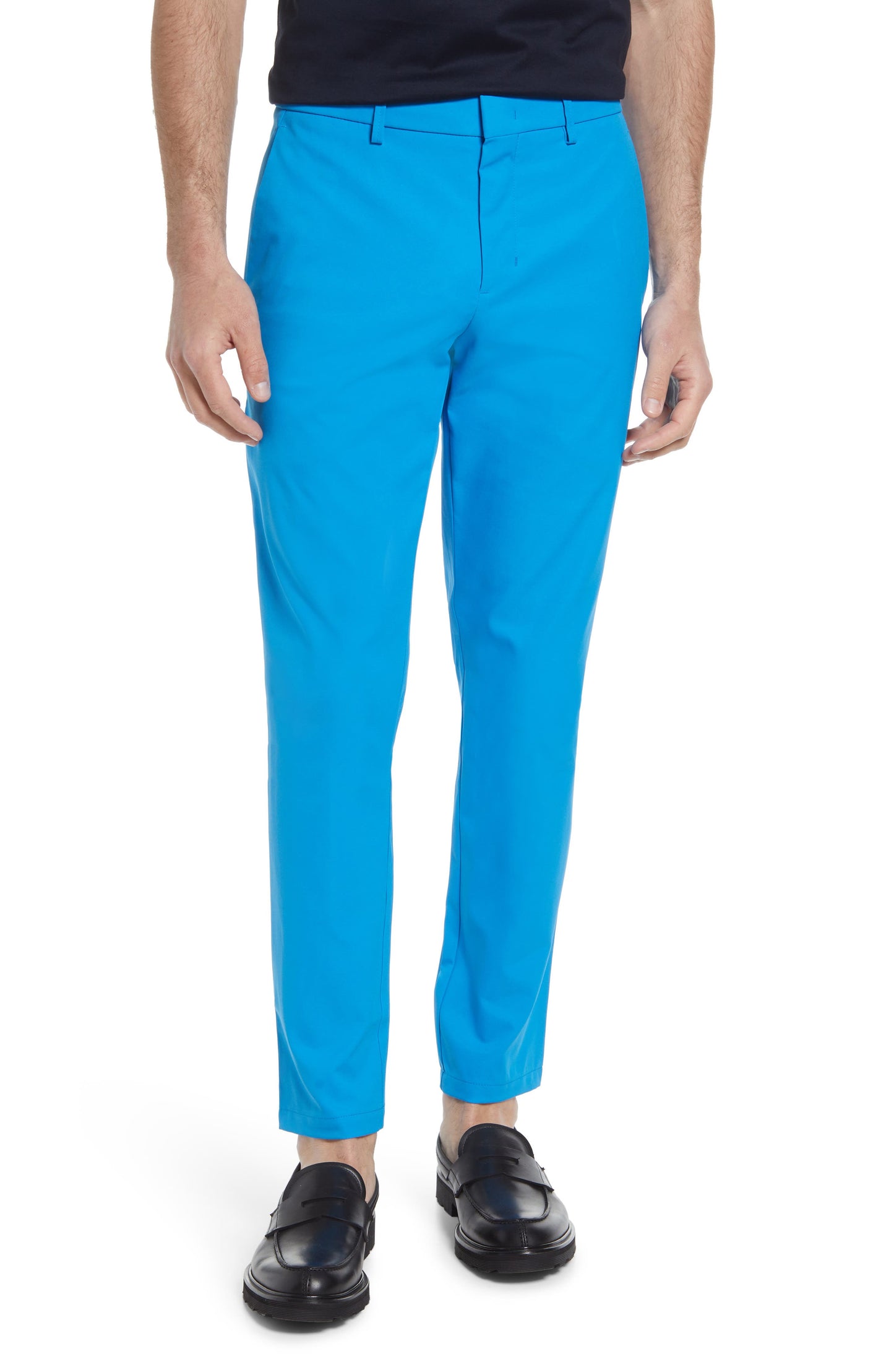 HUGO BOSS Mens Water Repellent T-Spectre Solid Slim Fit Dress Pants
