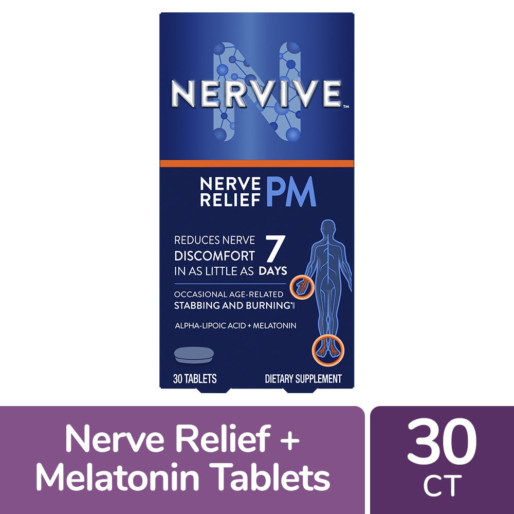 Nervive Nerve Relief PM Tablets 30ct