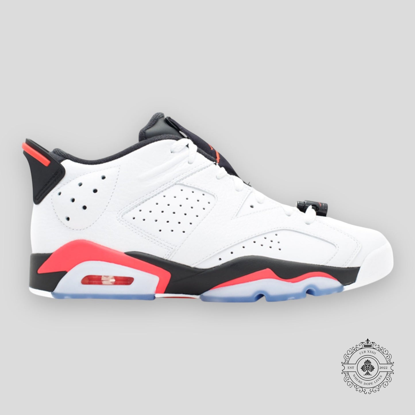 Air Jordan 6 Retro Low Infrared White
