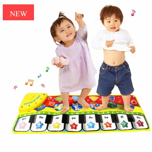 Trend Baby Piano Mats Music Carpets Children Touch Play Game Musical Carpet Mat Educational Toys Electronic Toy For Kids