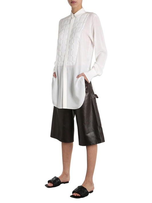 Bottega Veneta Women Quilted Shirt