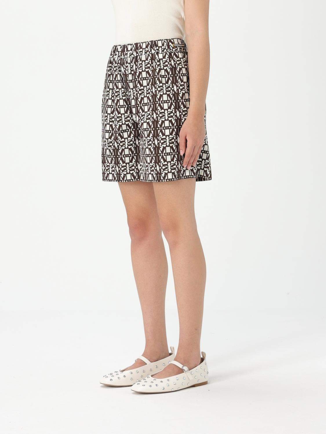 Max Mara Shorts Woman Brown