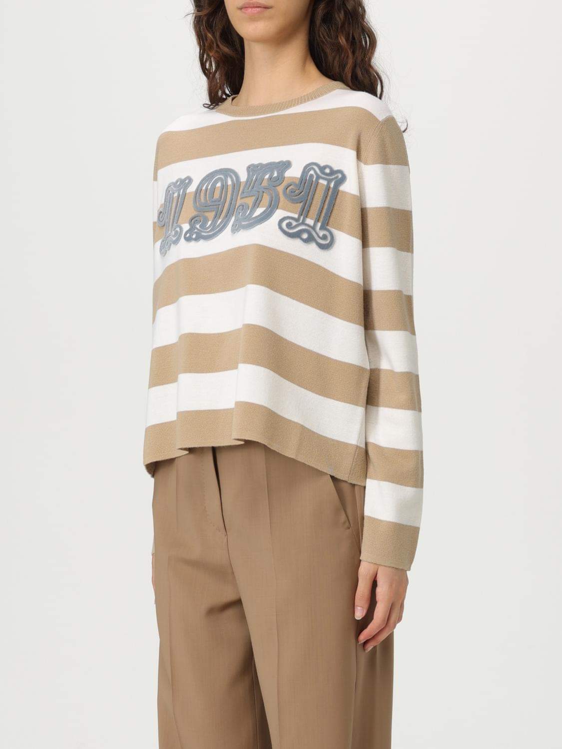 Max Mara Sweater Woman White 1