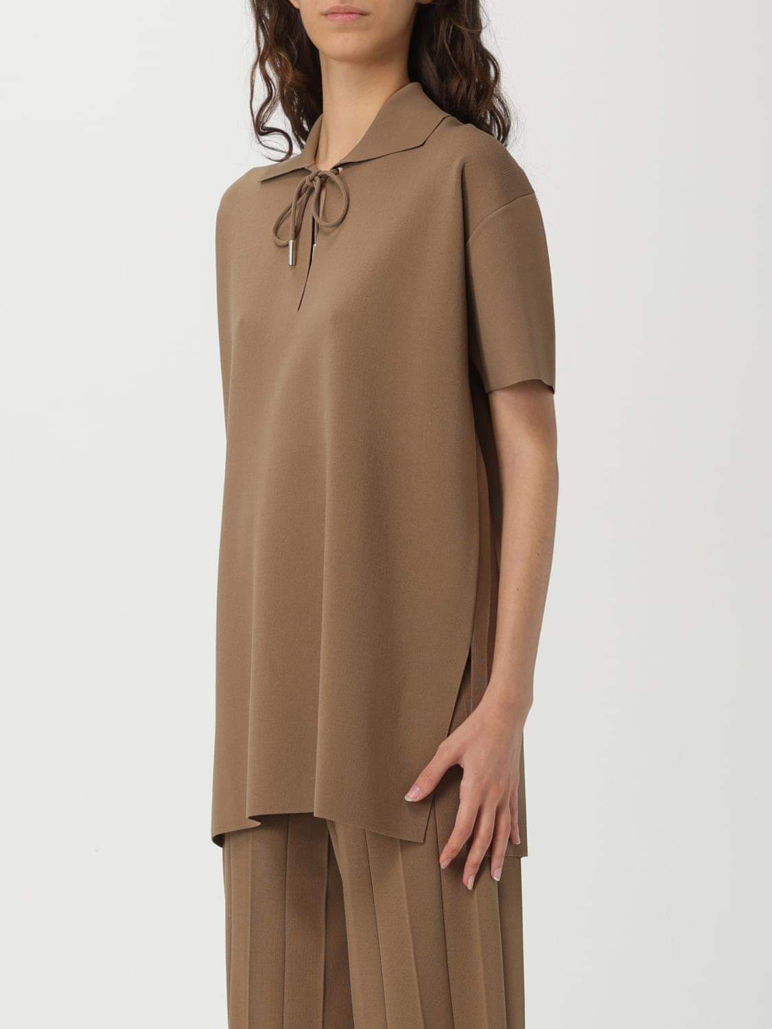 Max Mara Polo Shirt Woman Hazel