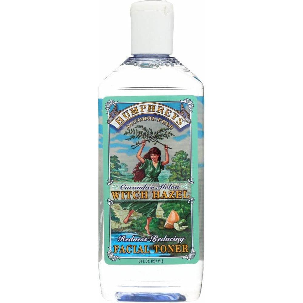 Humphrey's Cucumber Melon Witch Hazel Redness Reducing Facial Toner, 8 Oz
