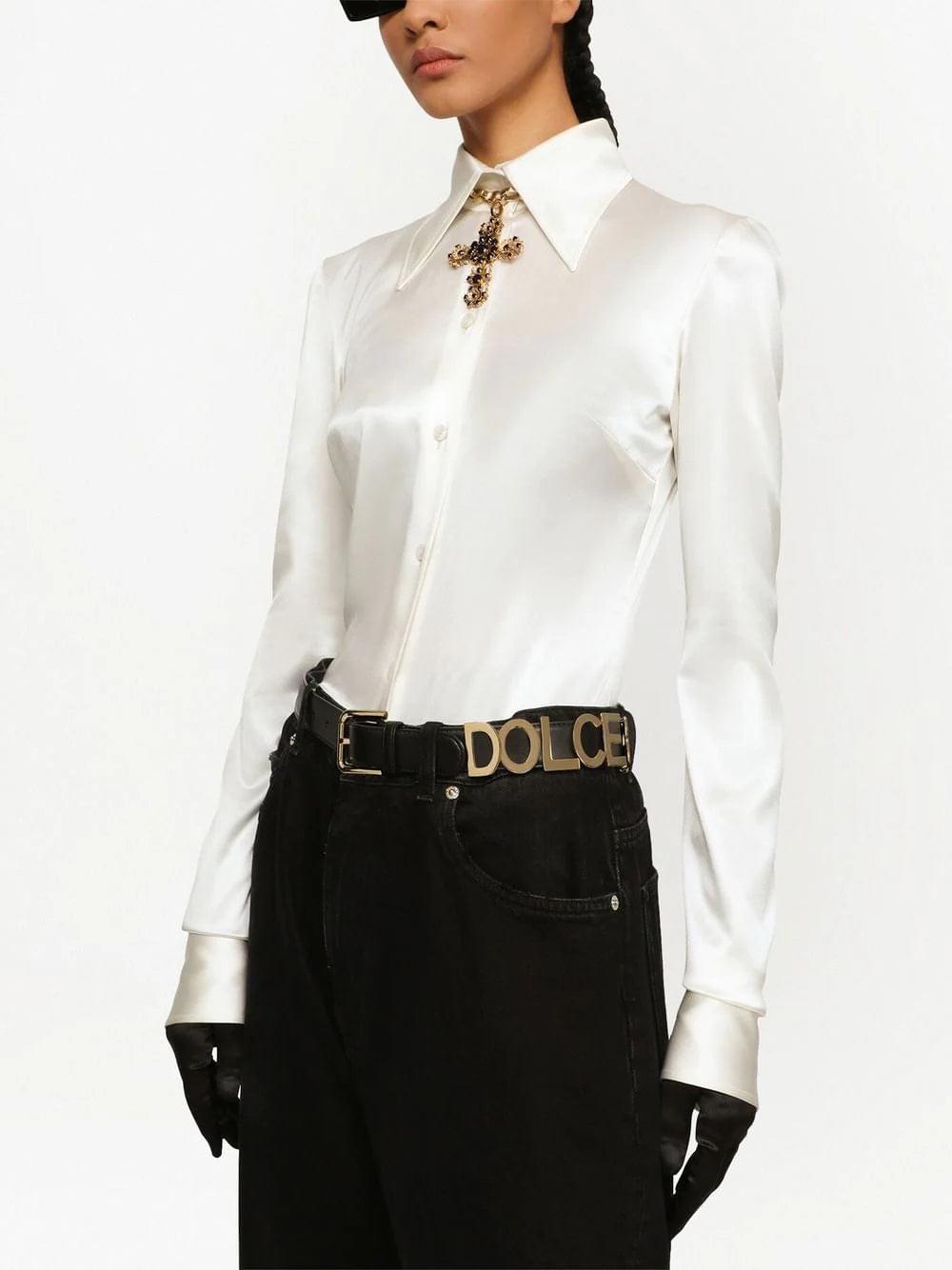 Dolce & Gabbana Women Cintura Con Placca Logo