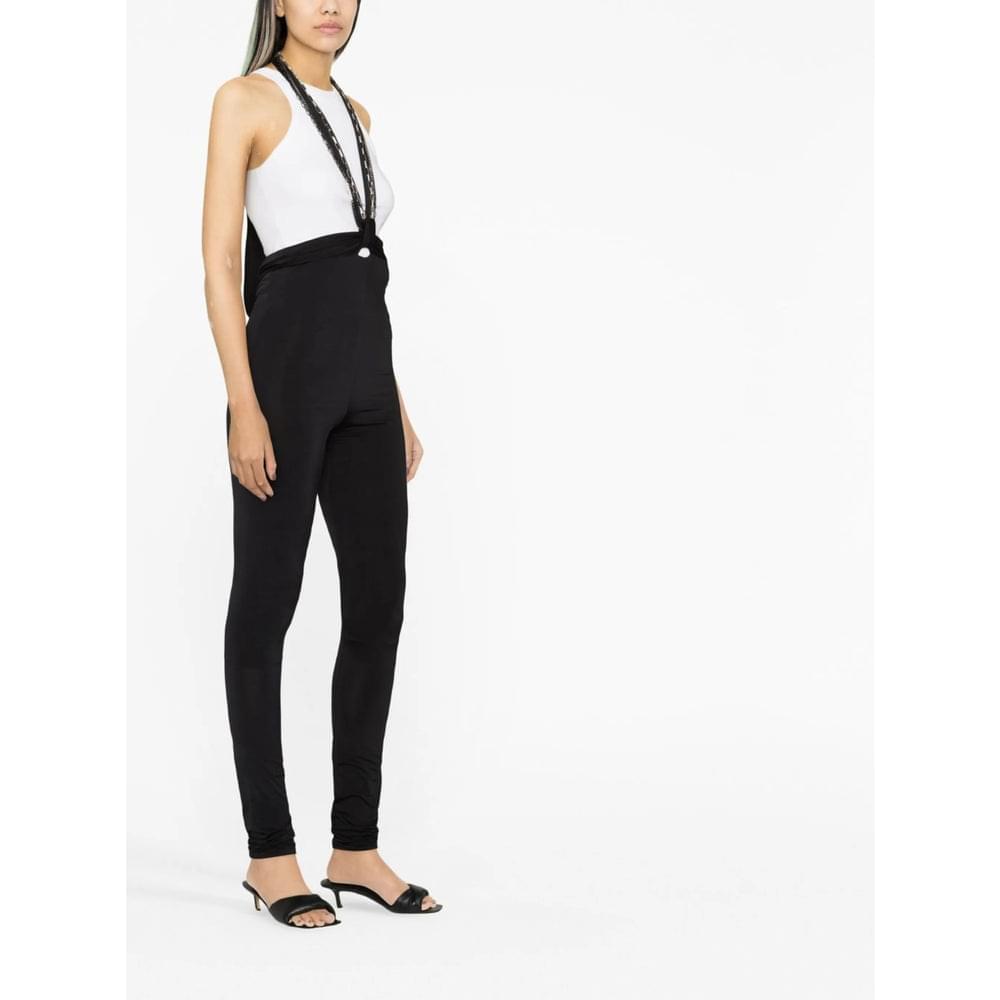 The Attico Black Trousers - High-Waisted Trousers Women