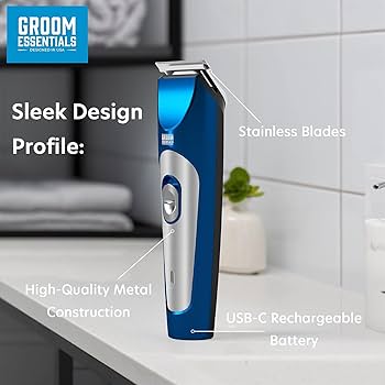 Groom Essentials Rechargeable Hair & Beard Trimmer