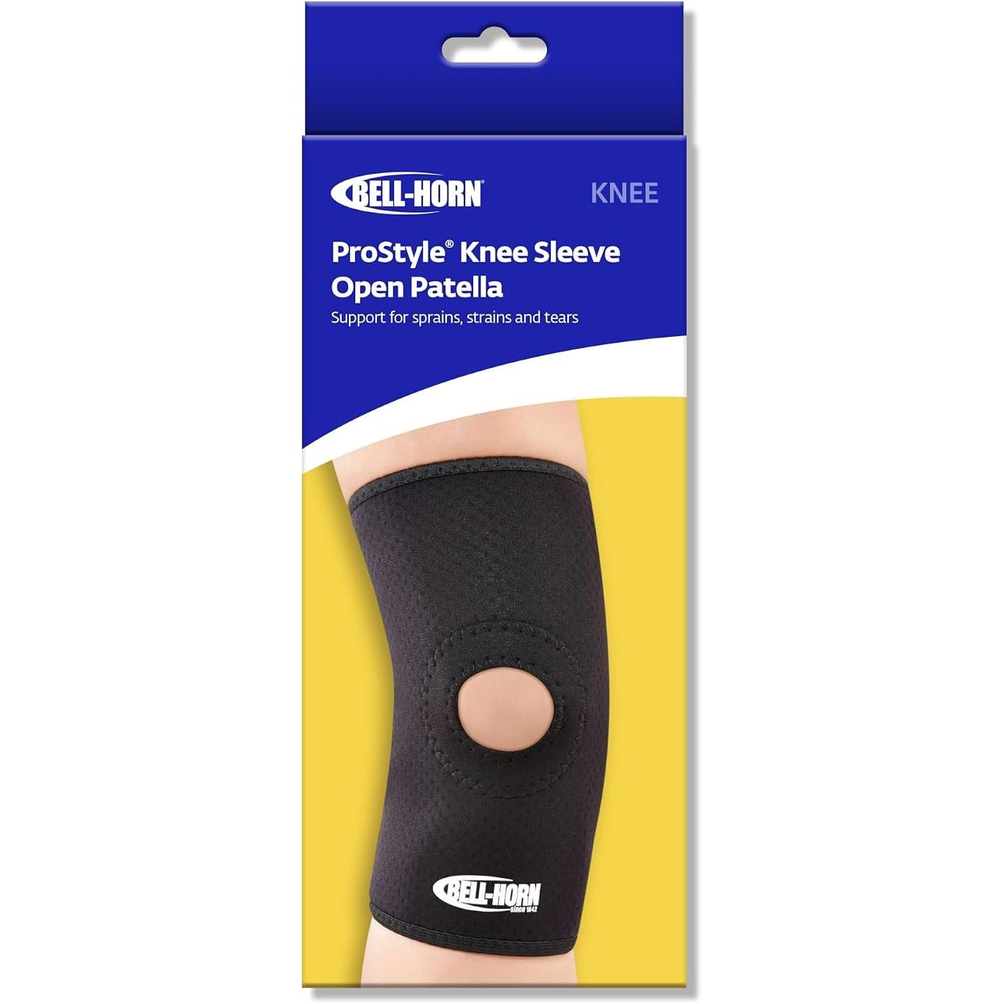 Bell-Horn Open Patella ProStyle Knee Sleeve Large