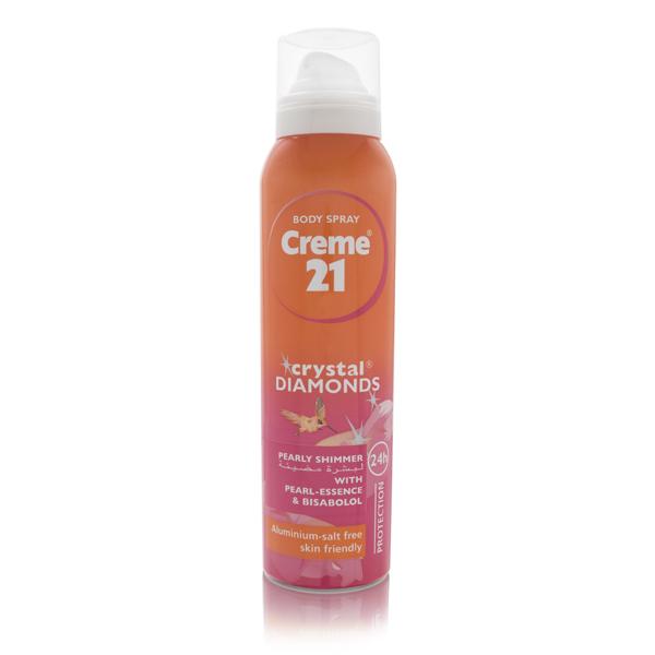 Fa Body Spray Creme 21 Crystal Diamonds 24h protection Pearly
Shimmer 150ml